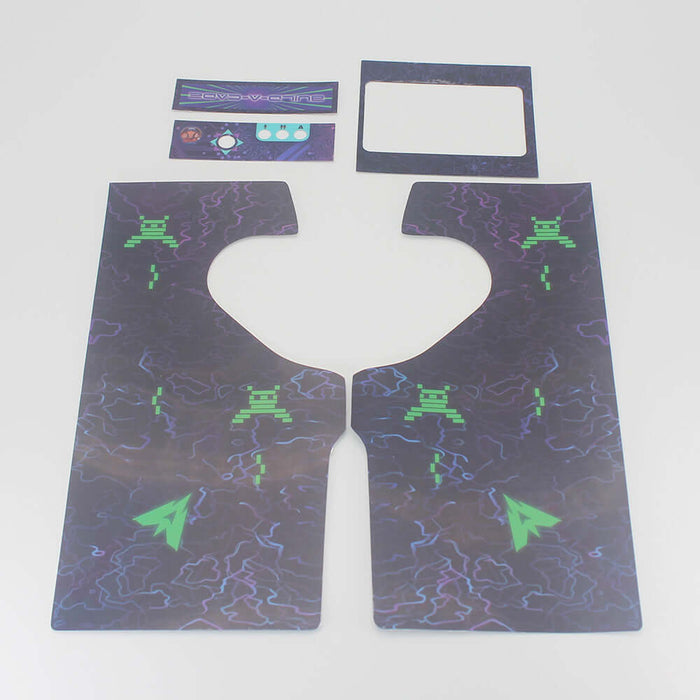 Cabinet vinyl artwork for BUILD-A-CADE