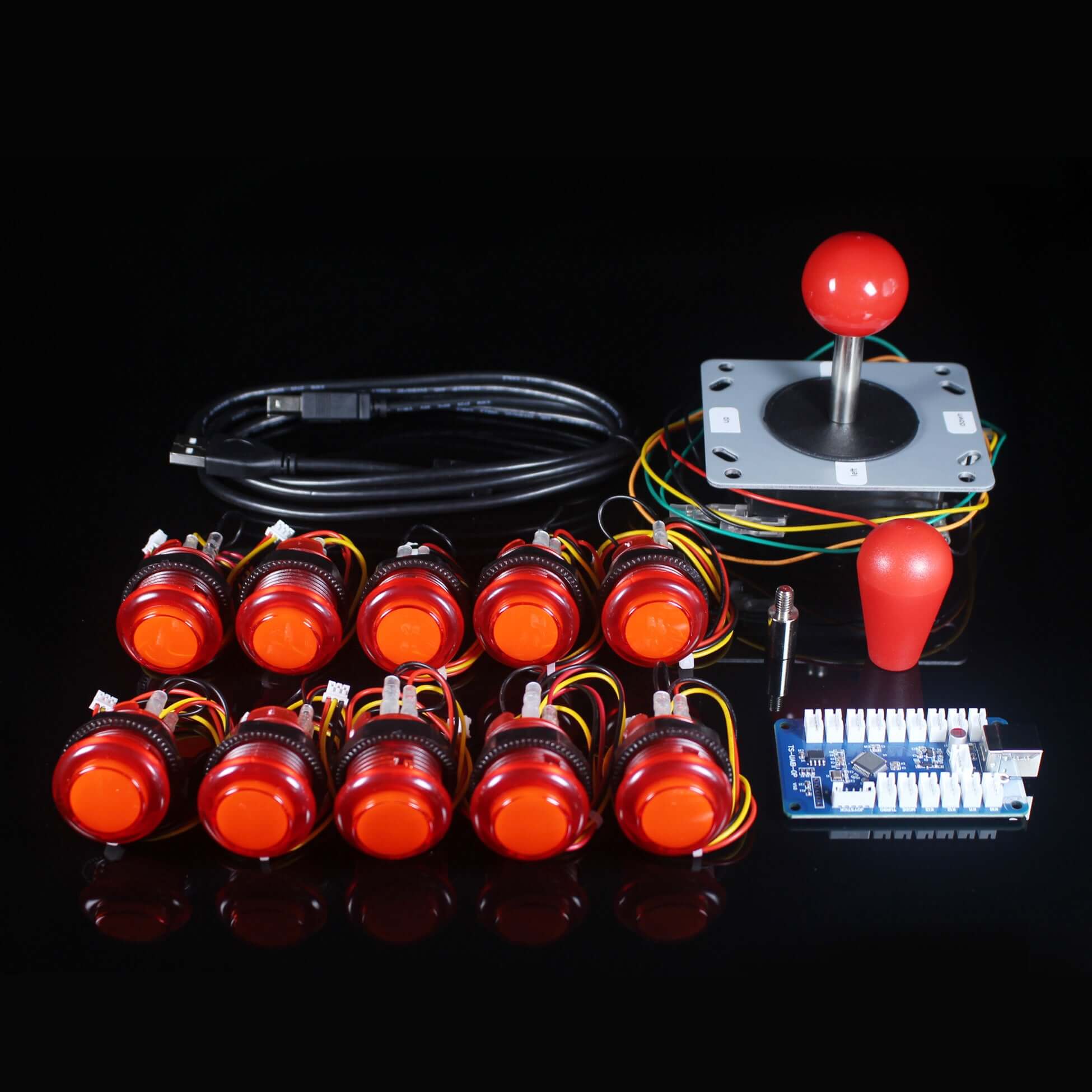 GRS LED Single Player Arcade DIY Kit - Home Gaming Thrills